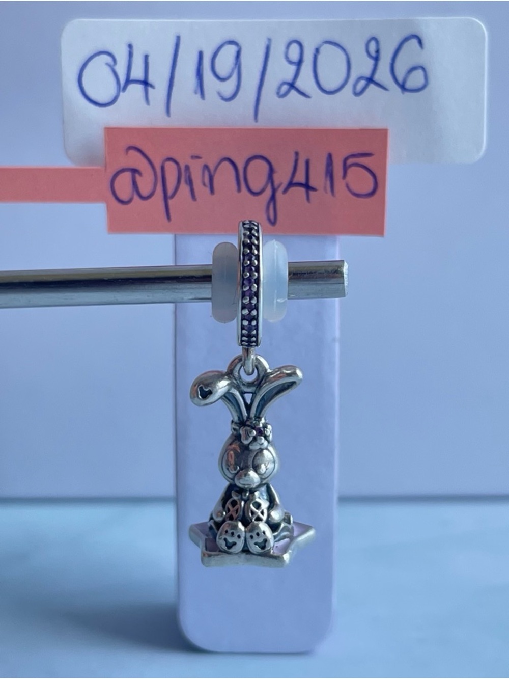 Pandora HK Disney Parks Stella Lou dangle